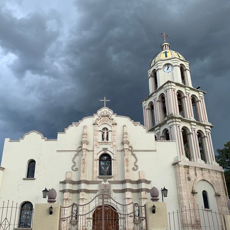 San Isidro Labrador Church, Arteaga, Coahuila State, Mexico