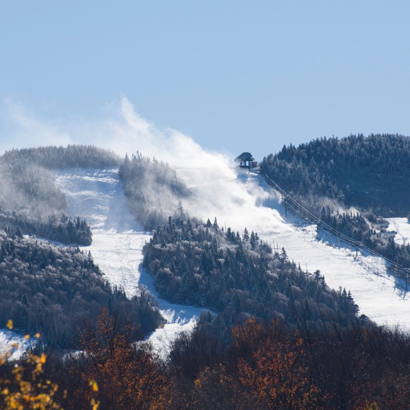 Killington snowmaking early season