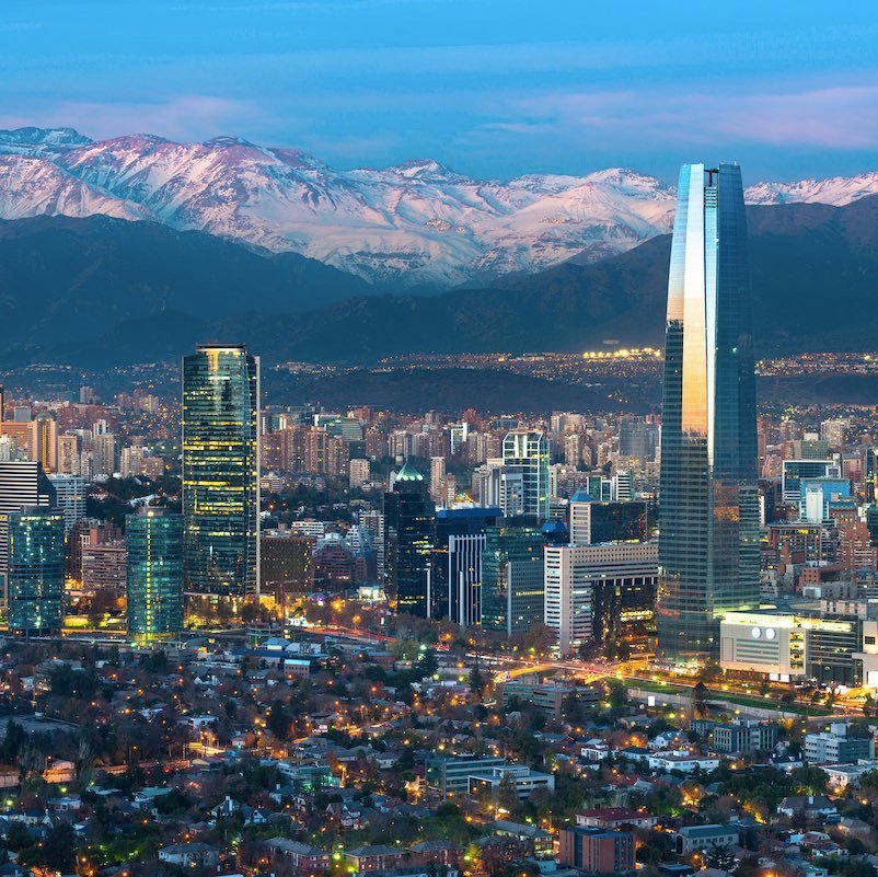 Santiago skyline