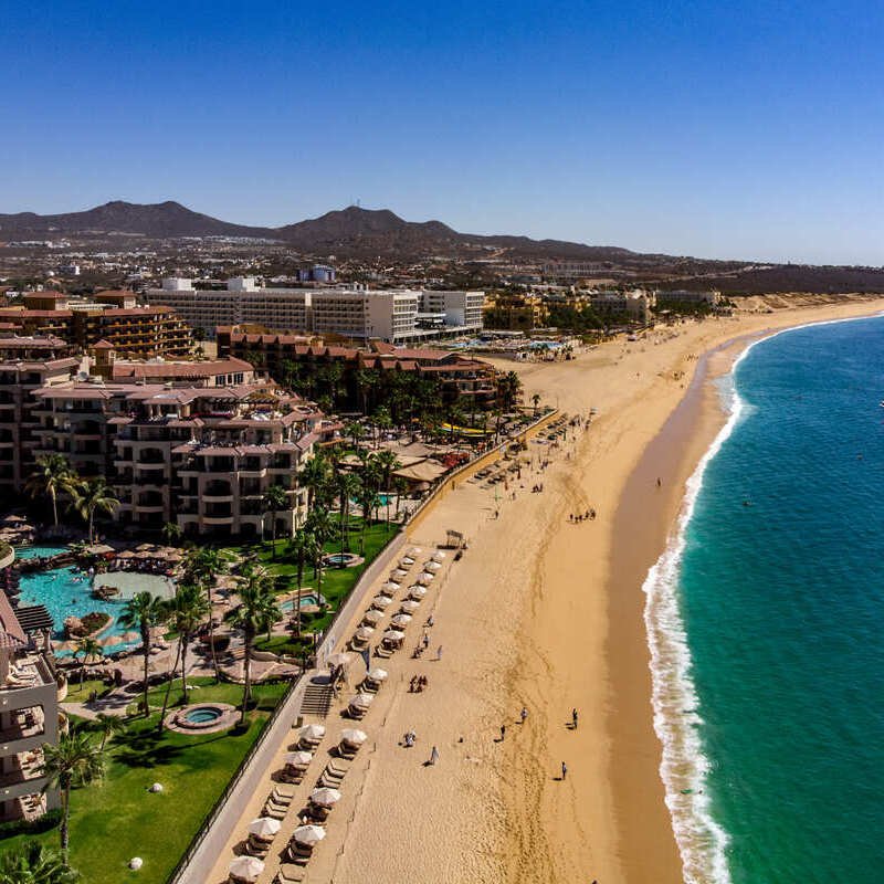 Aerial View Of Los Cabos, Baja California Sur, Mexico