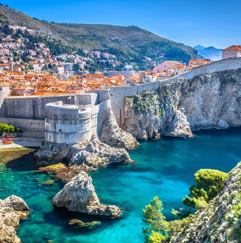 Dubrovnik castle walls