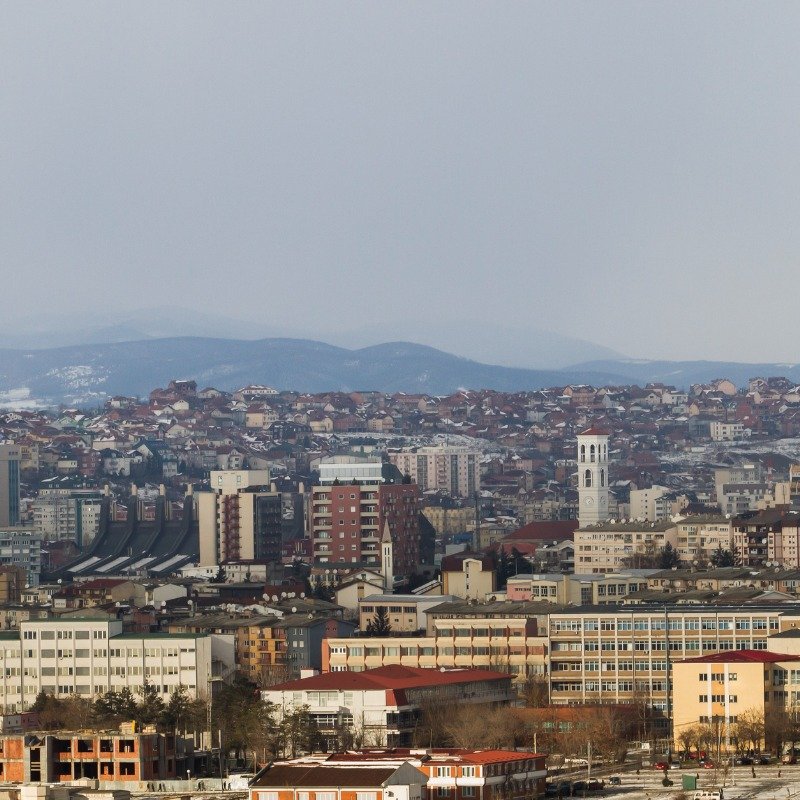 View Of Pristina, Kosovo