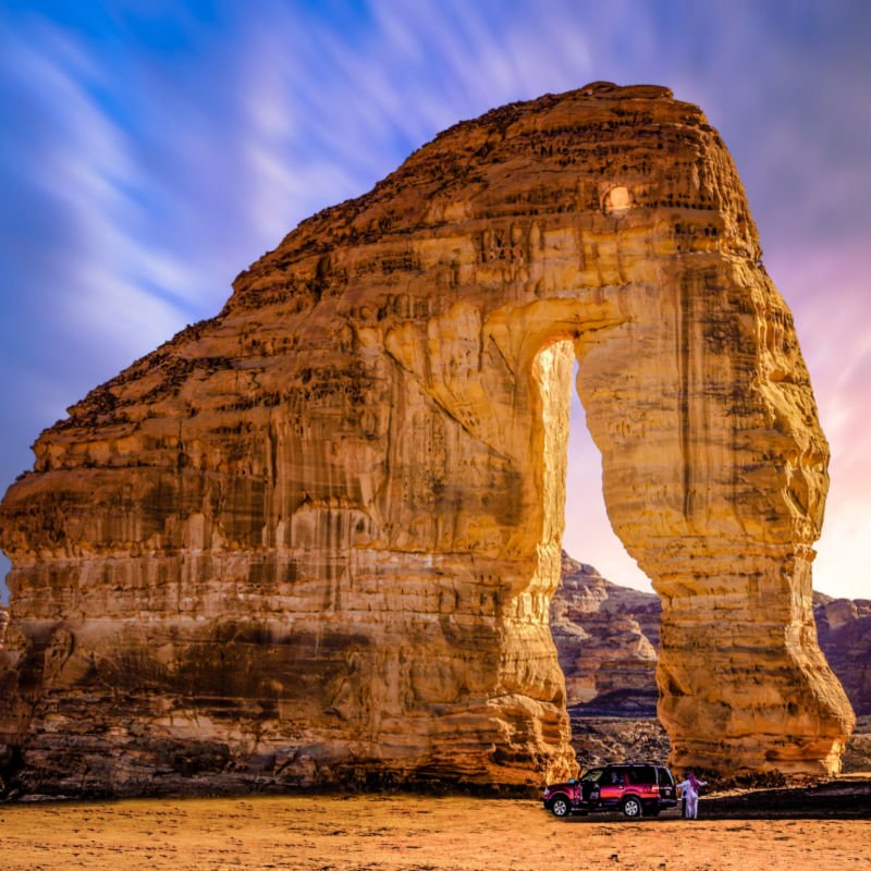 The Elephant Rock - Ola - Saudi Arabia