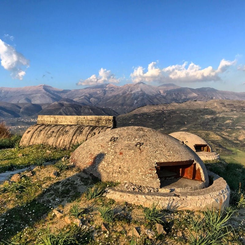 bunkers in albania 