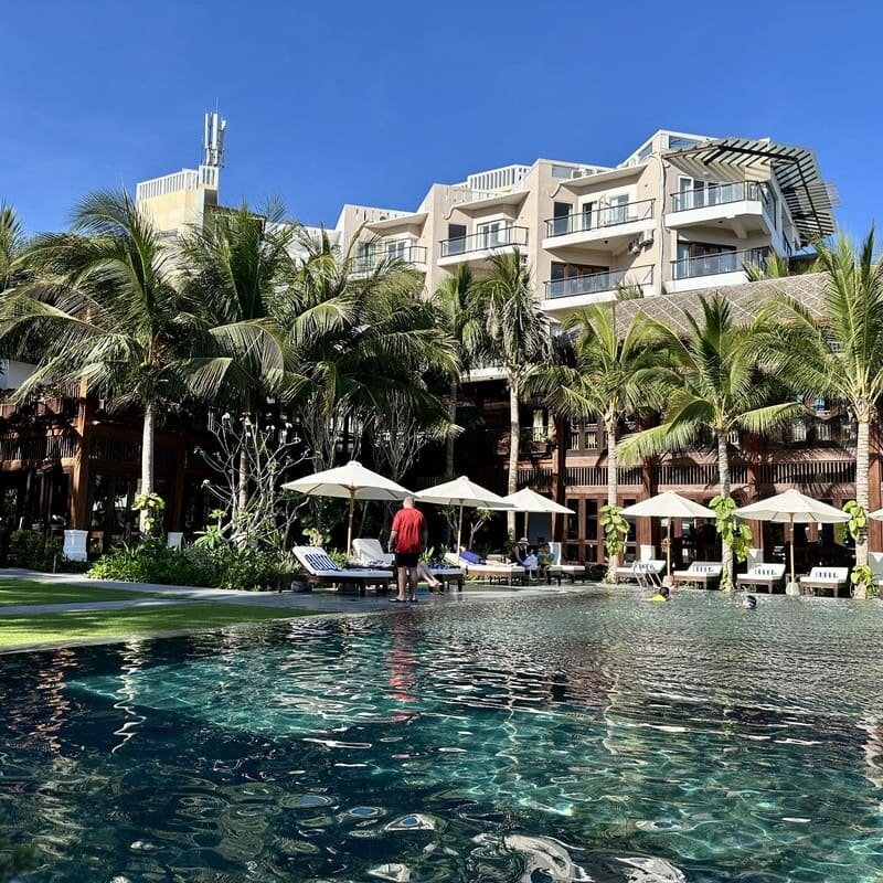 Saltwater Pool In The Anam Mui Ne, Southern Vietnam, Southeast Asia