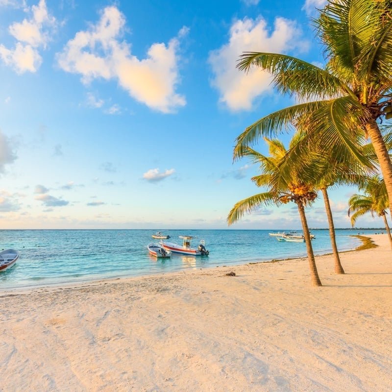 beach in akumal