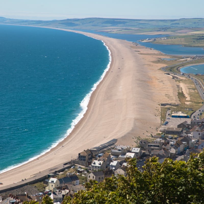 Chesil Beach, Isle of Portland, Dorset, UK