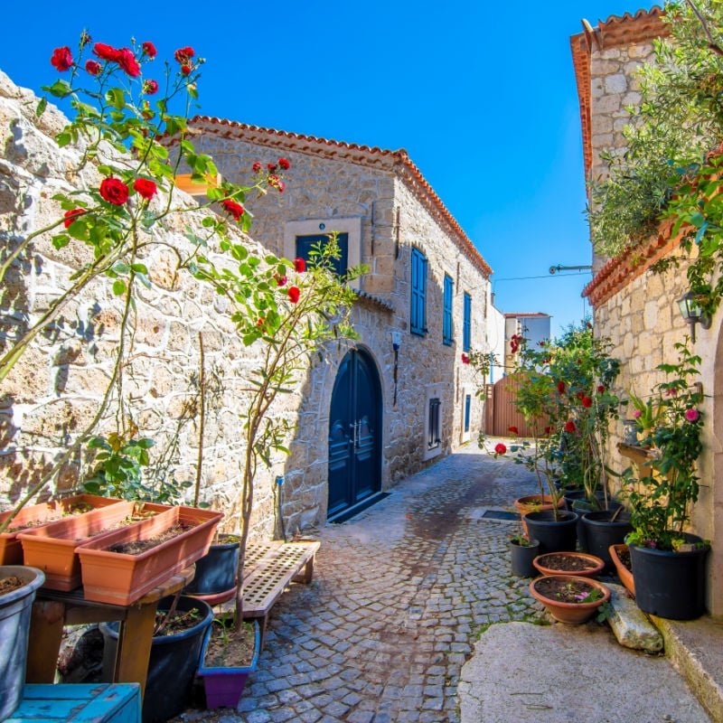 alacati town in turkey