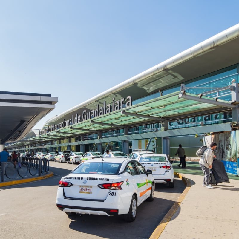 exterior of Guadalajara airport 