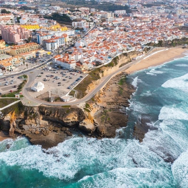 Ericeira Aerial Shot