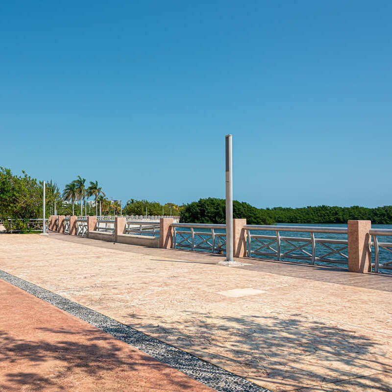 Tajamar Boardwalk, Cancun, Quintana Roo, Mexico