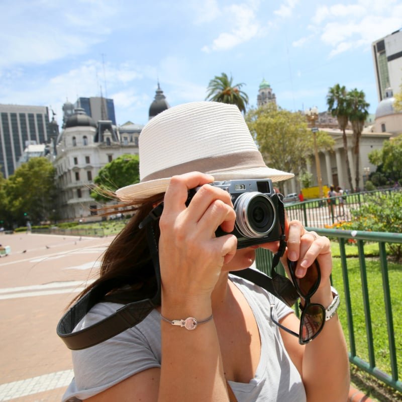 Tourist in Buenos Aires