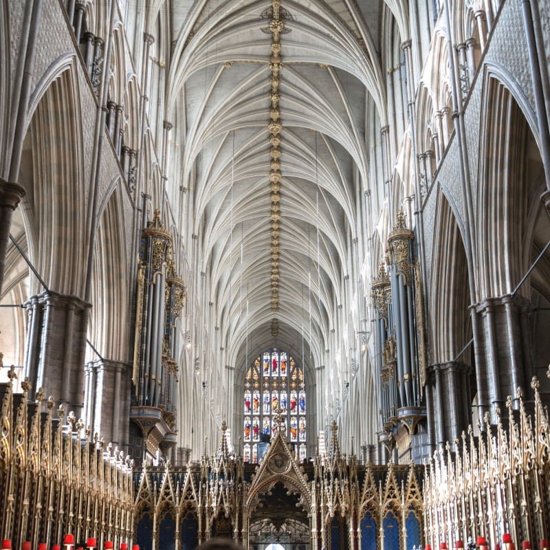 Westminster Abbey Vaulted Ceilings
