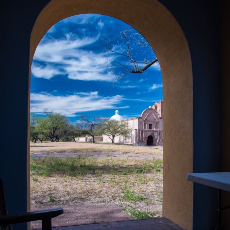 Spanish mission in Tubac, AZ