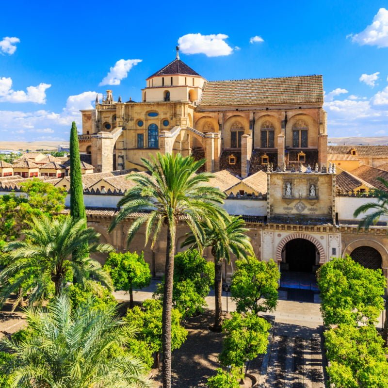 the mesquita mosque in cordoba andalusia spain