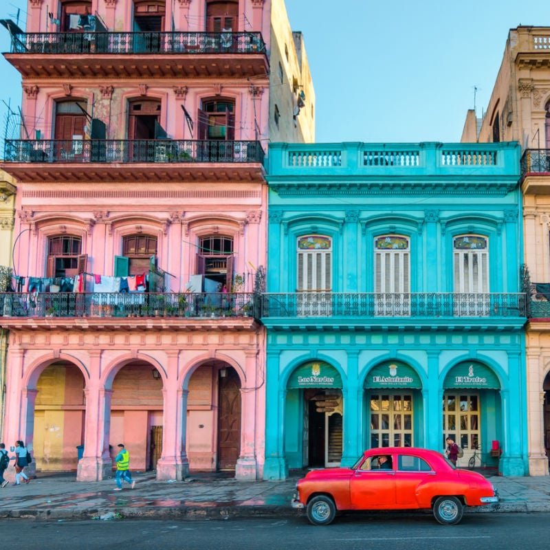 vintage car in havana cuba