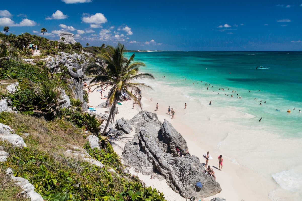 Beach in Tulum