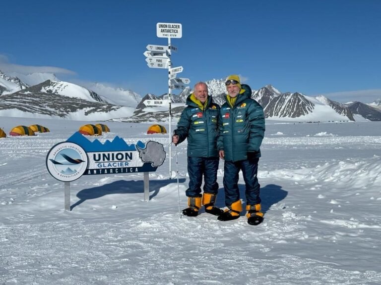 Team Blind Skis to South Pole