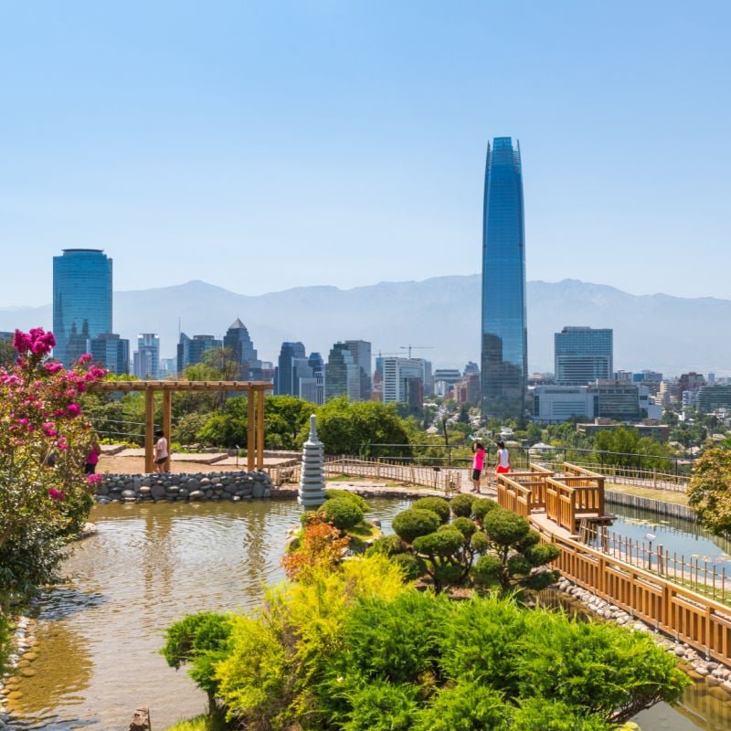 Japanese Park in Santiago, Chile